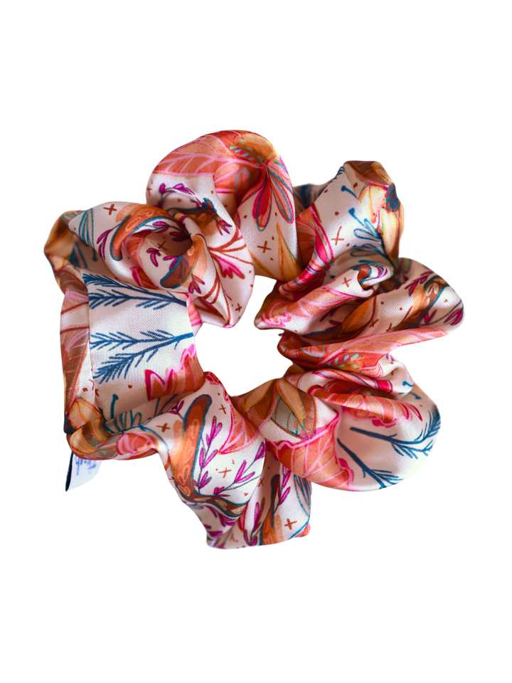 Lucky Wildflowers Scrunchie Cowgirl Hair Accessory