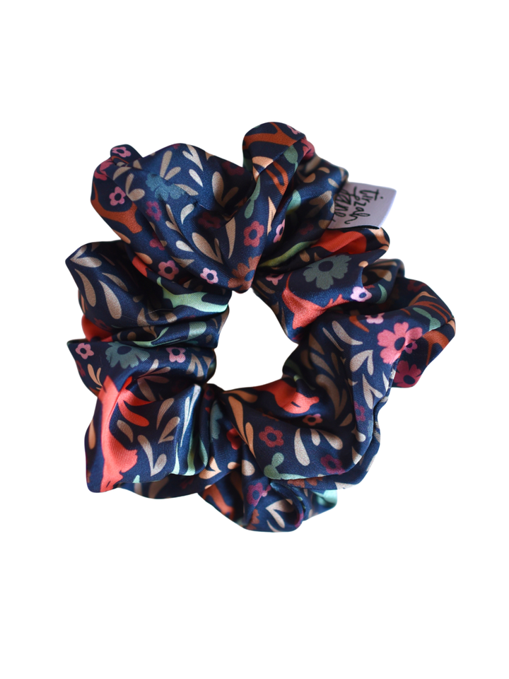 Hidden Garden Scrunchie Cowgirl Hair Accessory