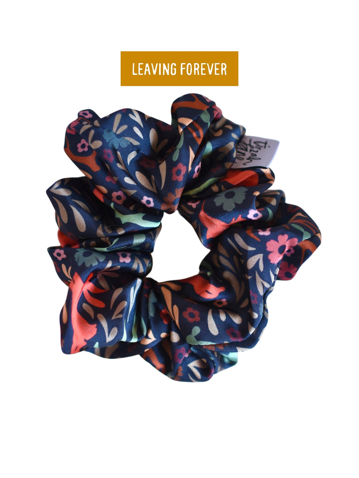 Hidden Garden Scrunchie Cowgirl Hair Accessory