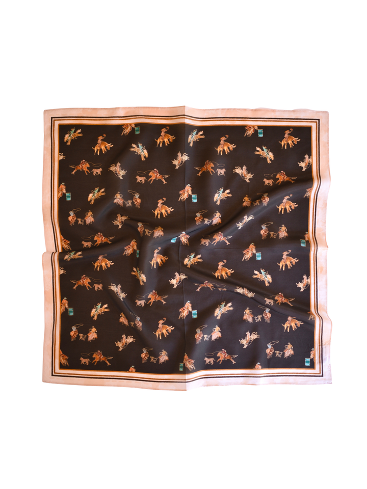 Rodeo Club Western Silk Scarf Wild Rag