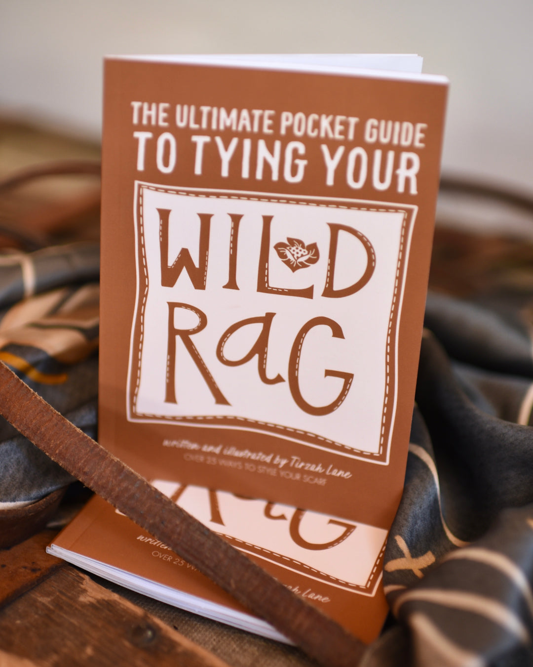 Physical Wild Rag Scarf Tying Guide by Tirzah Lane