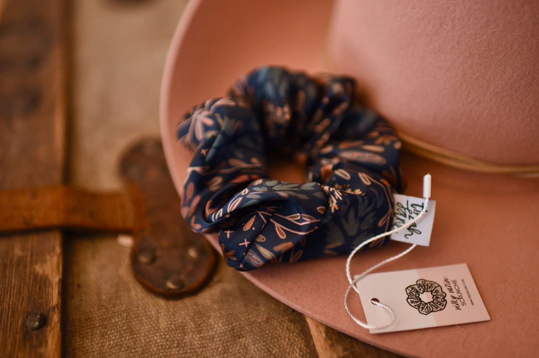 Western Harvest in Juniper Scrunchie Cowgirl Hair Accessory