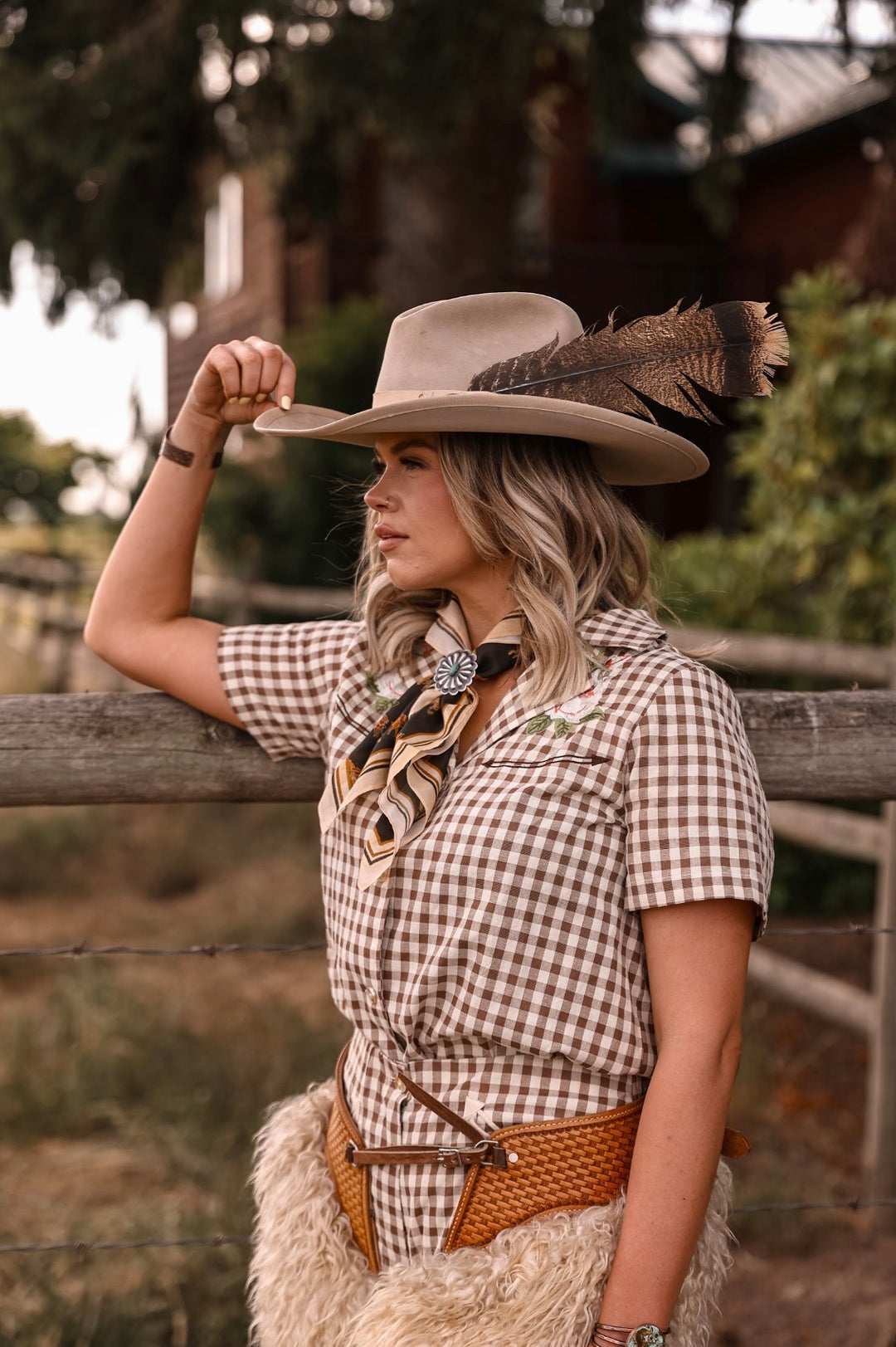 Rodeo Club Western Silk Scarf Wild Rag