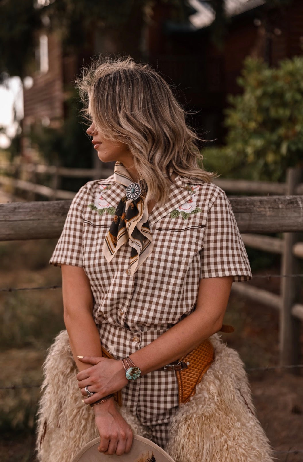 Rodeo Club Western Silk Scarf Wild Rag