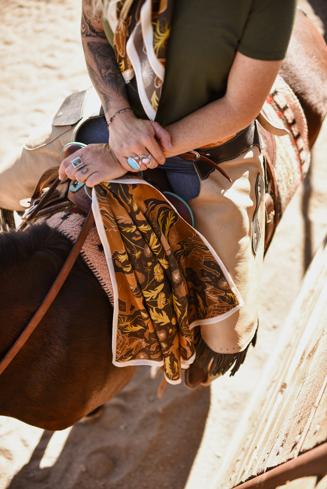 LIMITED EDITION: Seeking Resilience Wild Rag — Varekai Ranch x Tirzah Lane (PRE-ORDER)
